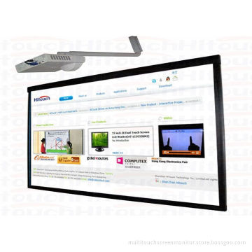 Optical Imaging Ccd Finger Touch Whiteboard Electronic Ir Interactive Whiteboard 84mta